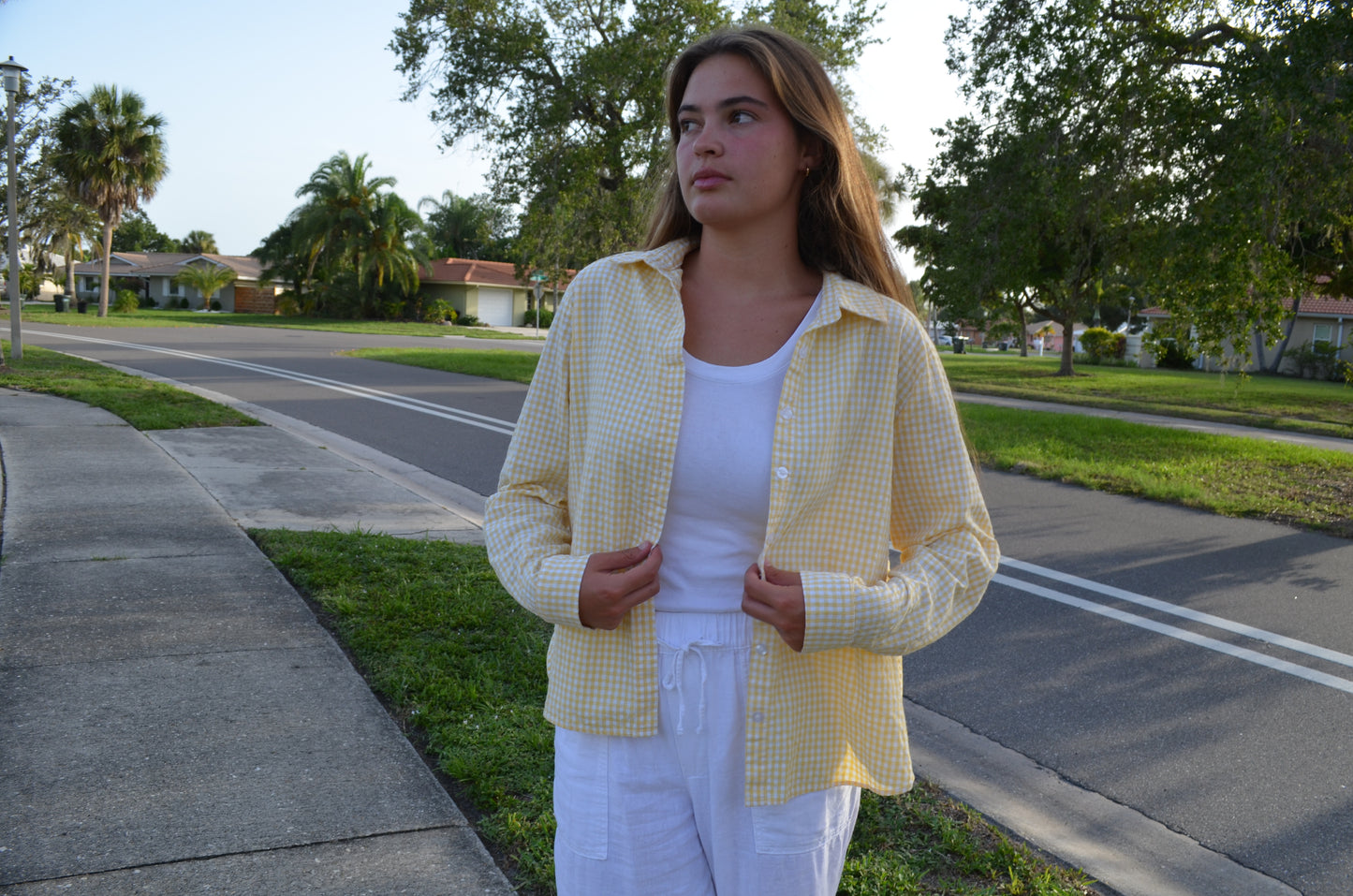 Sol del Sur Button Down