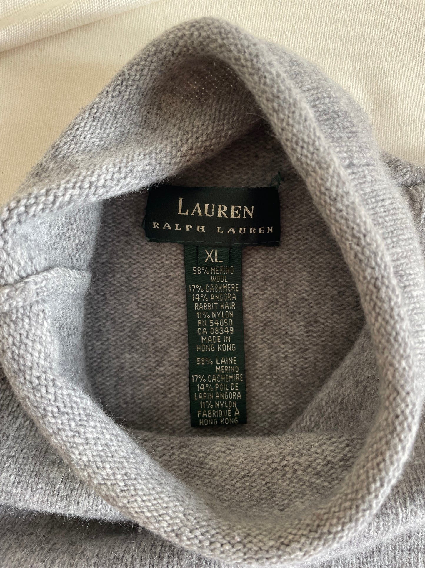 Ralph Lauren Rolled Wool Sweater