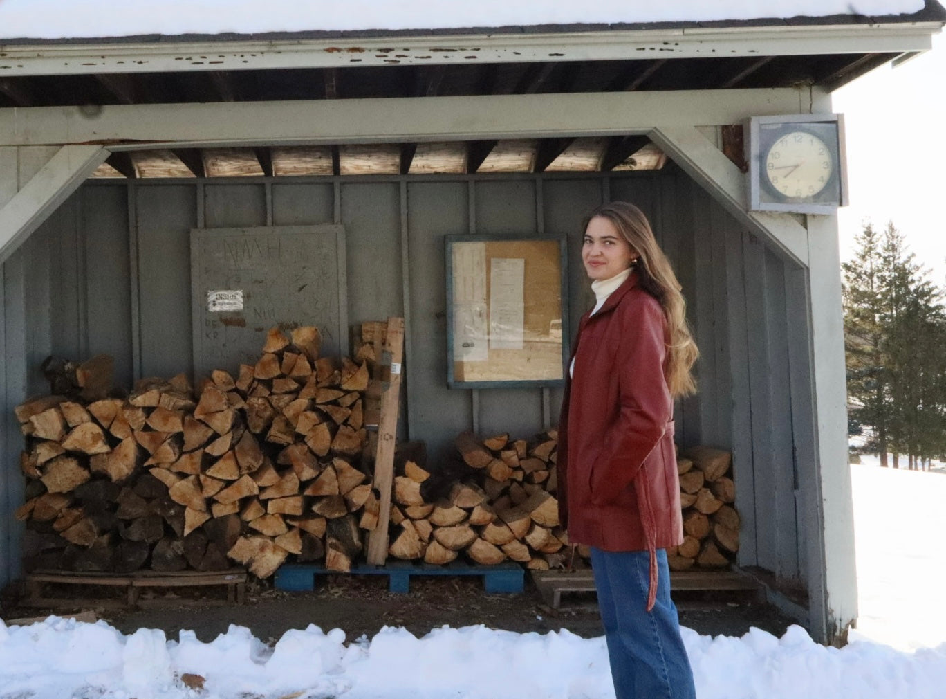 Worthington Red Leather Jacket