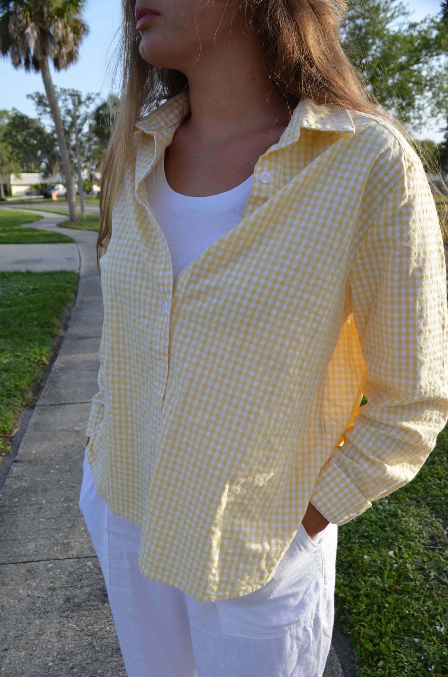 Sol del Sur Button Down