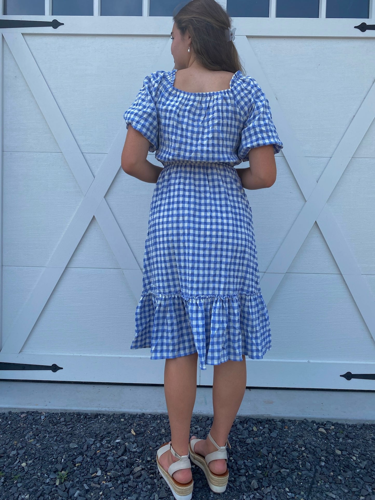 The Augusta Dress in Gingham