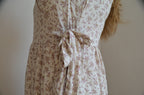 The Castine Wrap Dress in Ivory - MADE IN THE USA
