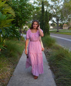 Americana Striped Cotton Dress