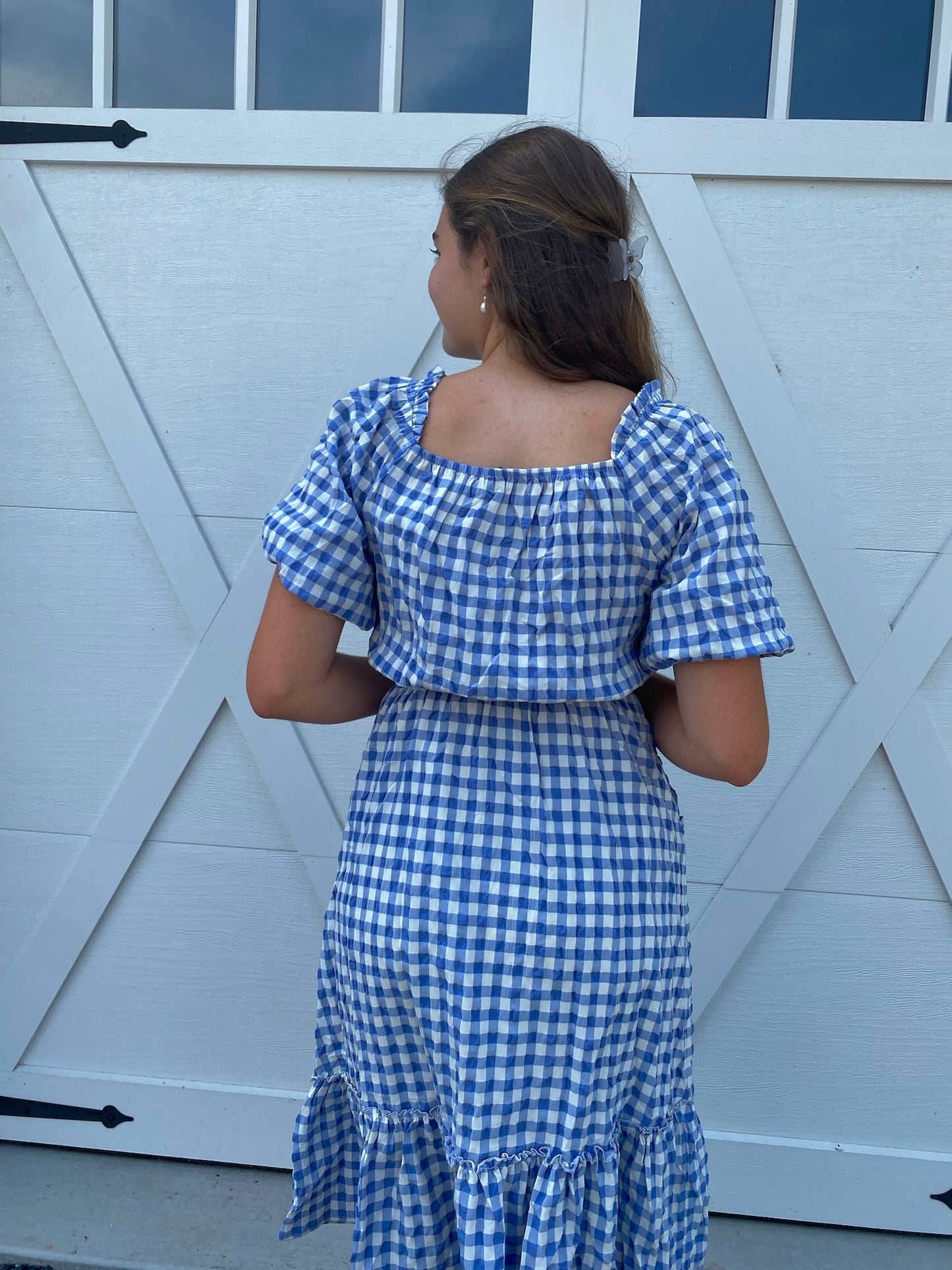 The Augusta Dress in Gingham