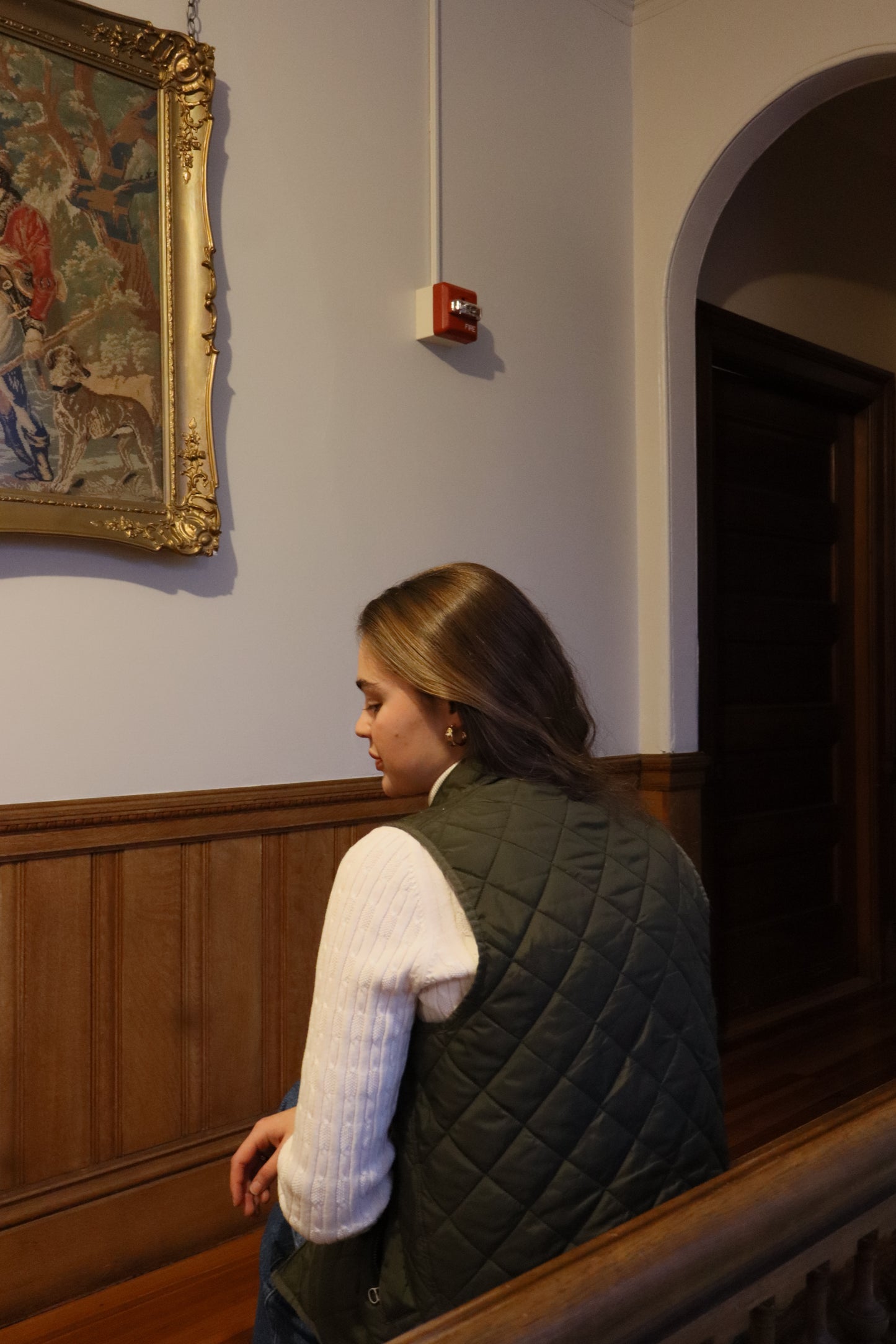 Ralph Lauren Green Puffer Vest