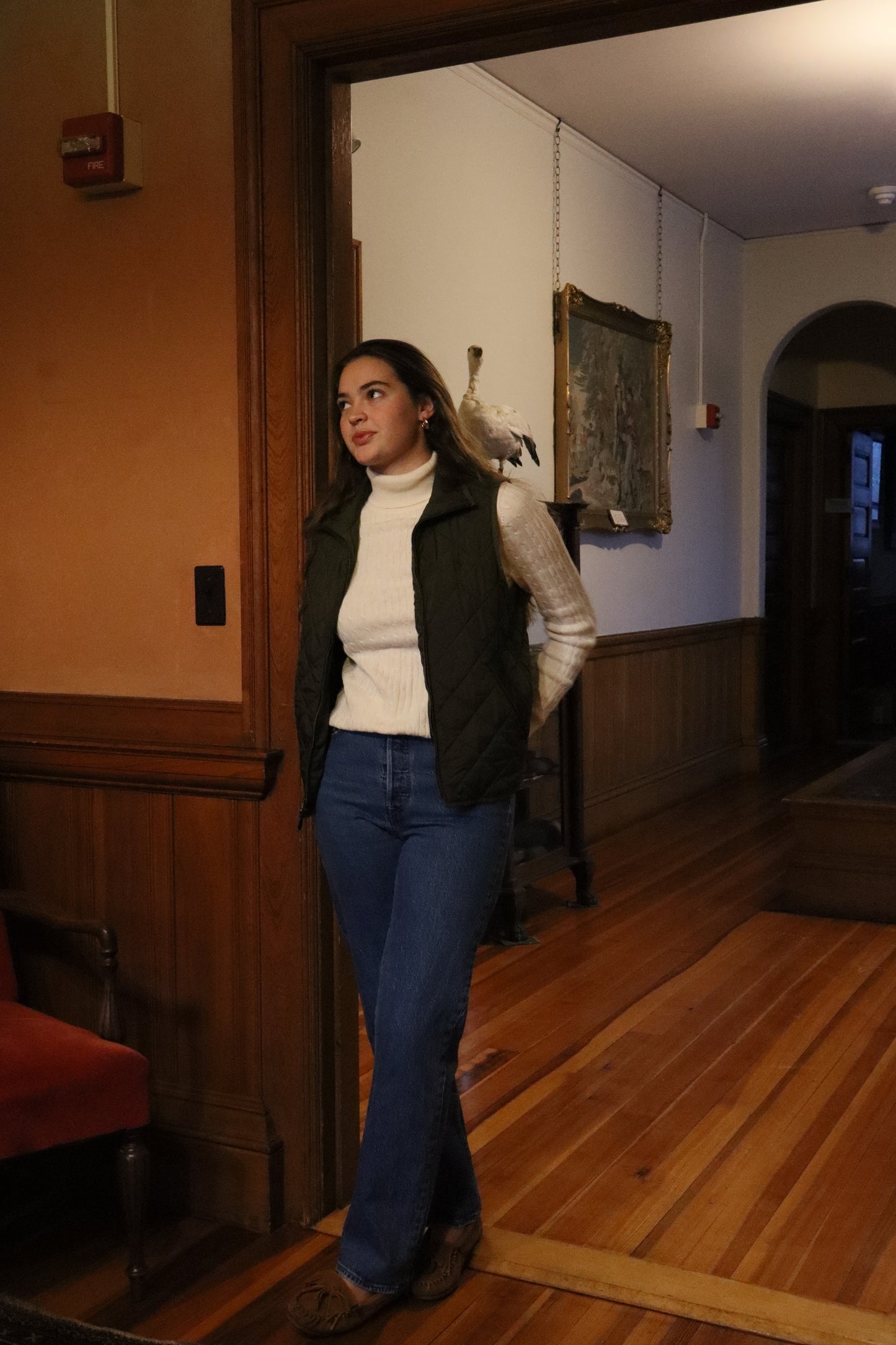 Ralph Lauren Green Puffer Vest