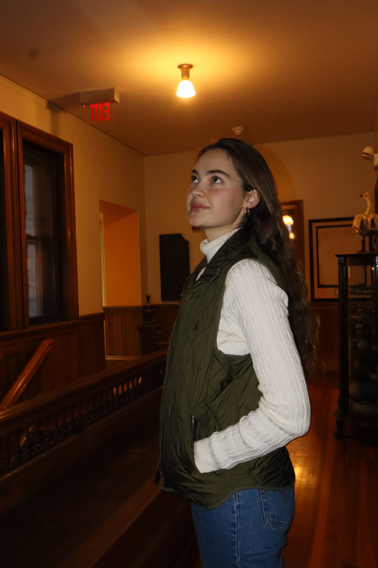 Ralph Lauren Green Puffer Vest