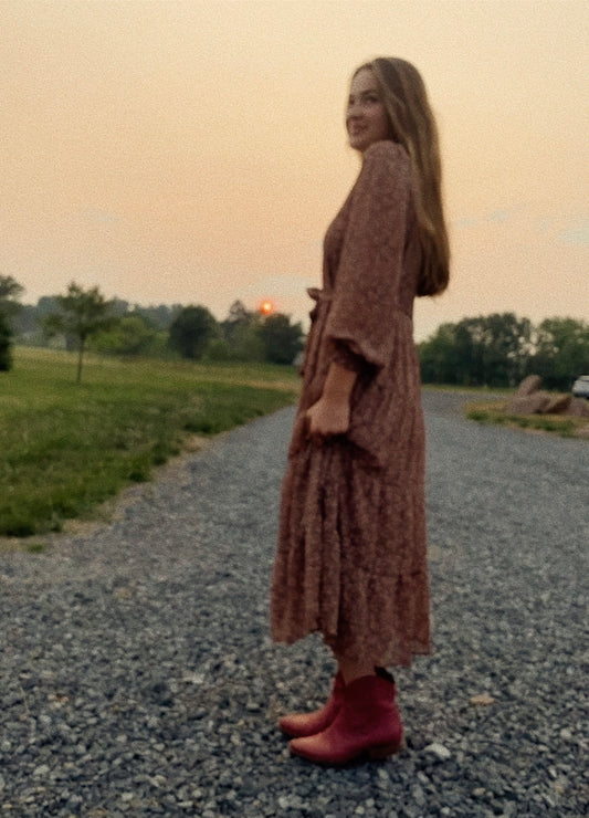The Prairie Sunset Dress