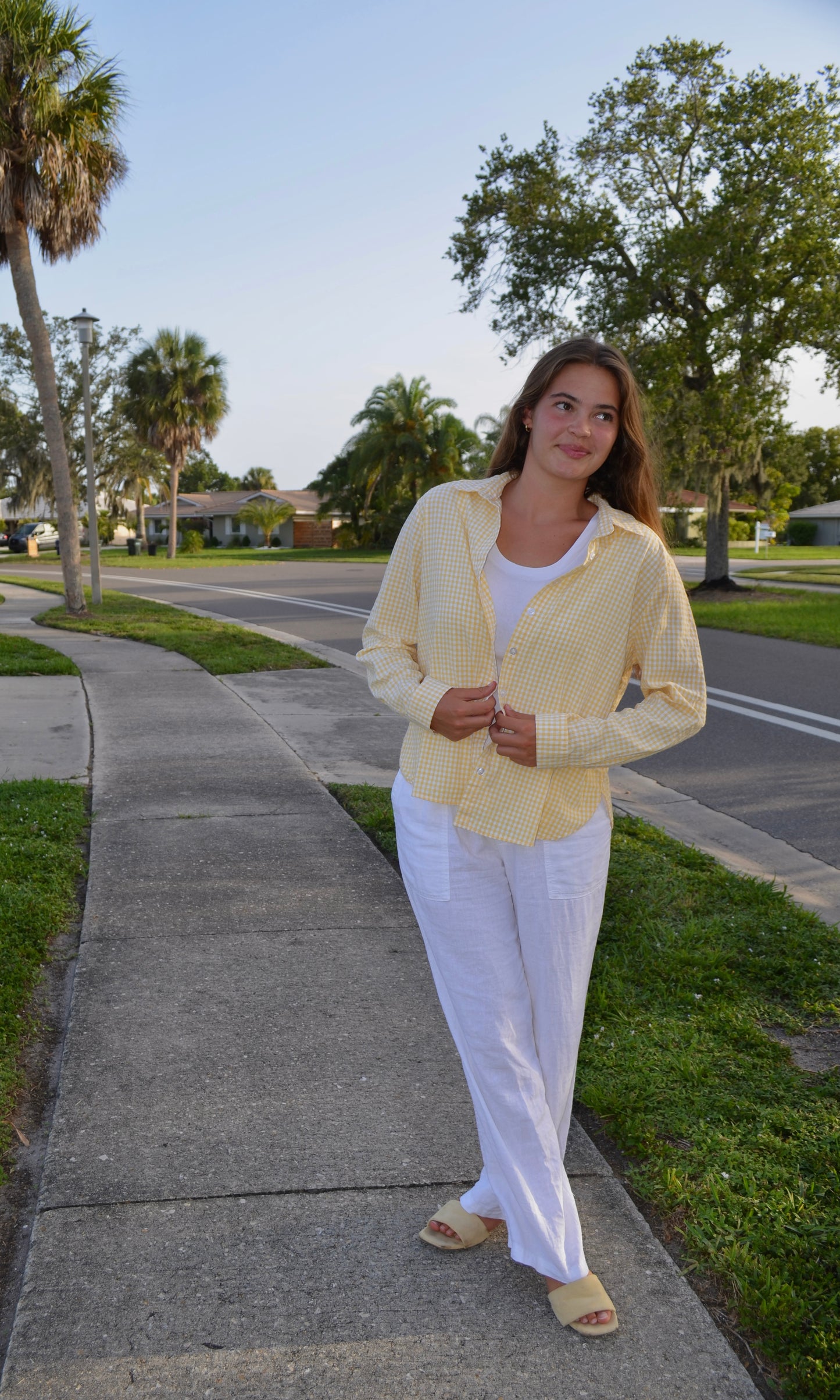 Sol del Sur Button Down
