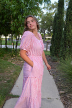 Americana Striped Cotton Dress