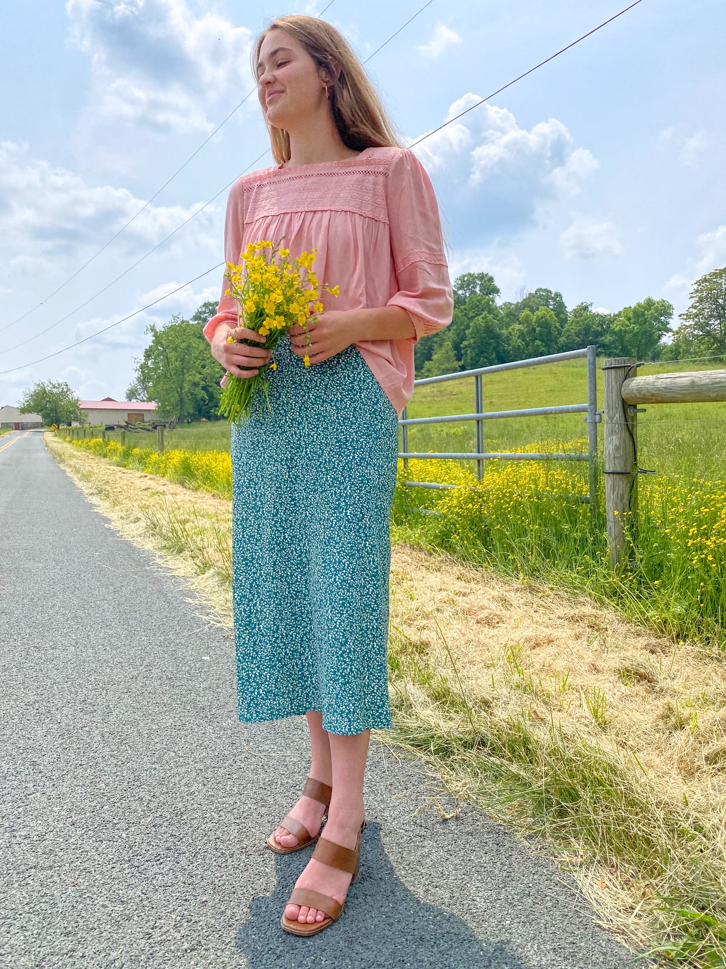 Blush Boho Top