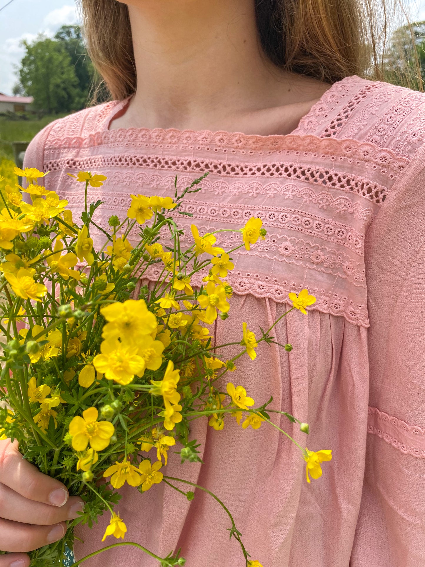 Blush Boho Top