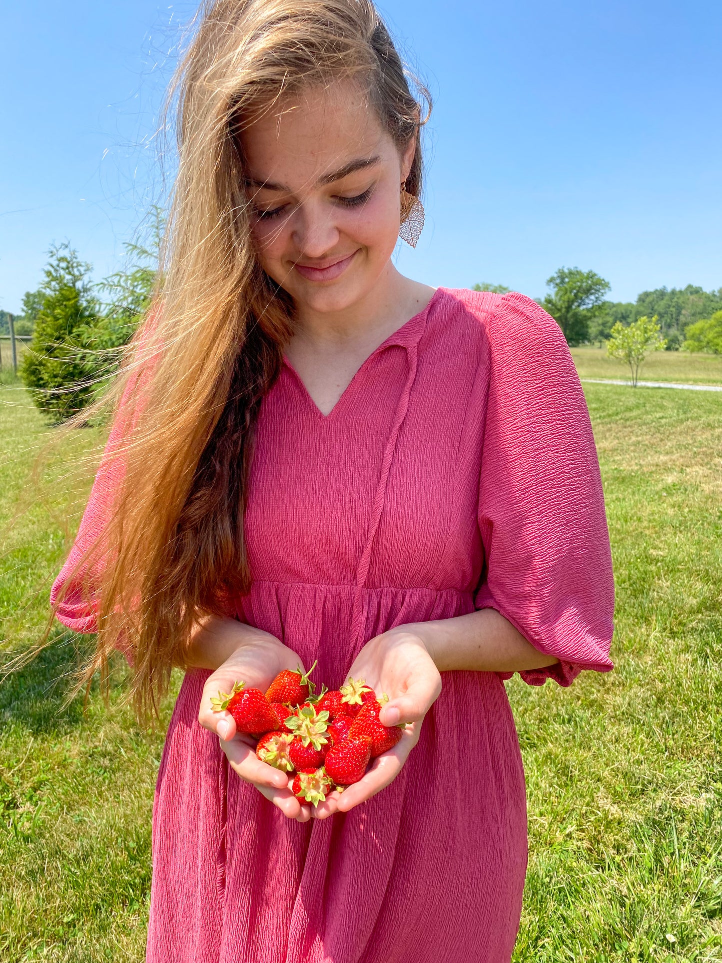 Strawberry Sunshine Dress