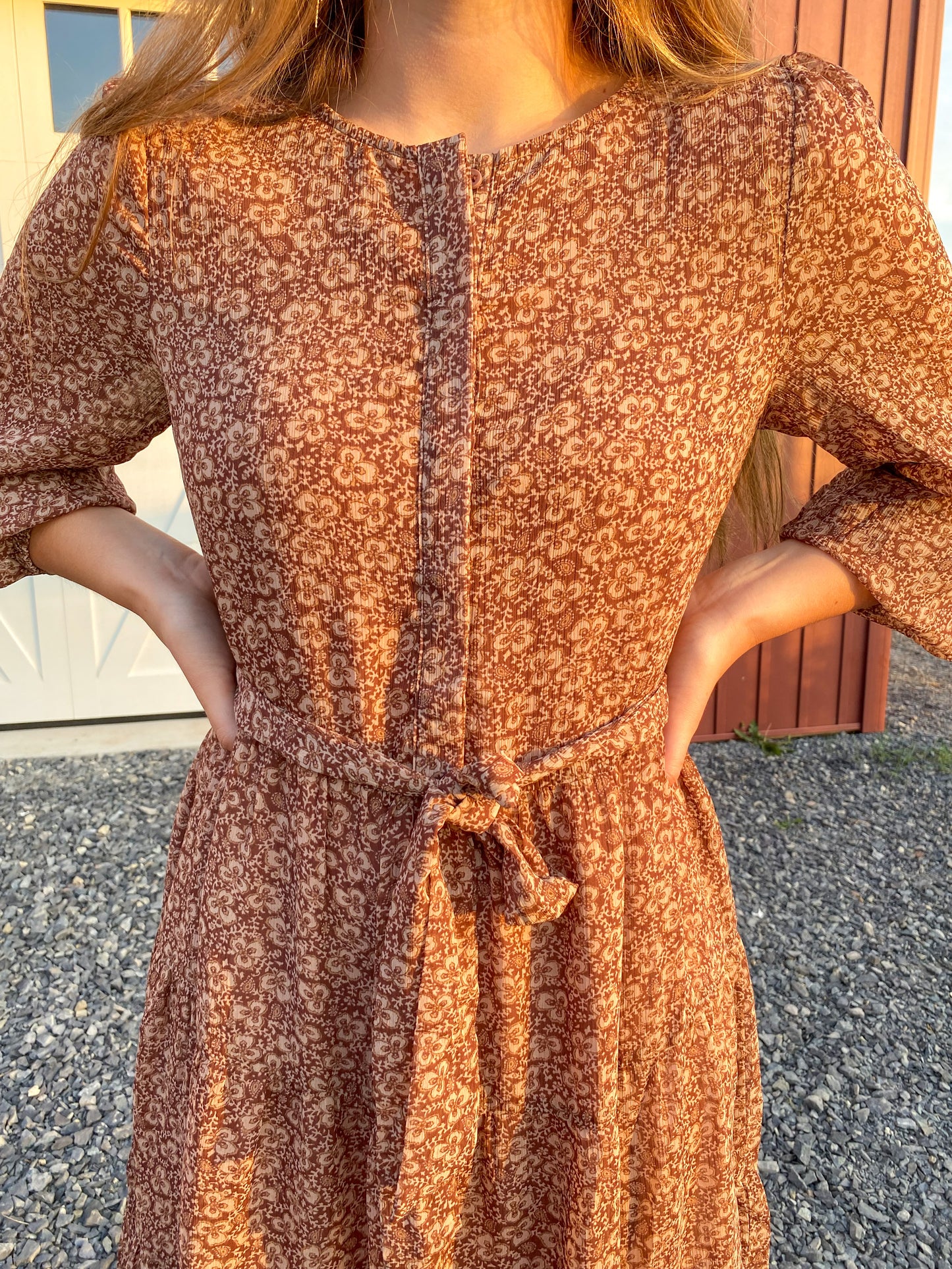 The Prairie Sunset Dress