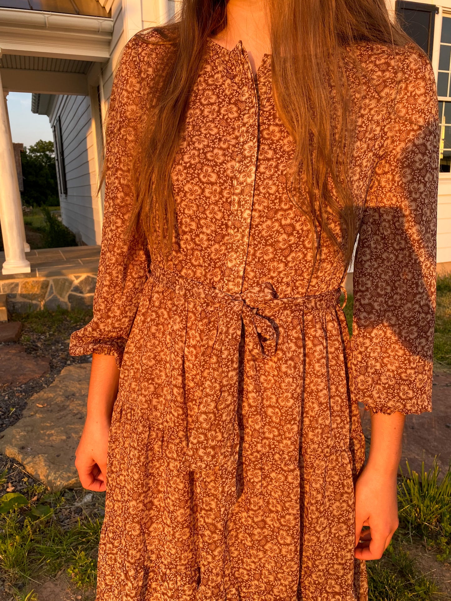 The Prairie Sunset Dress