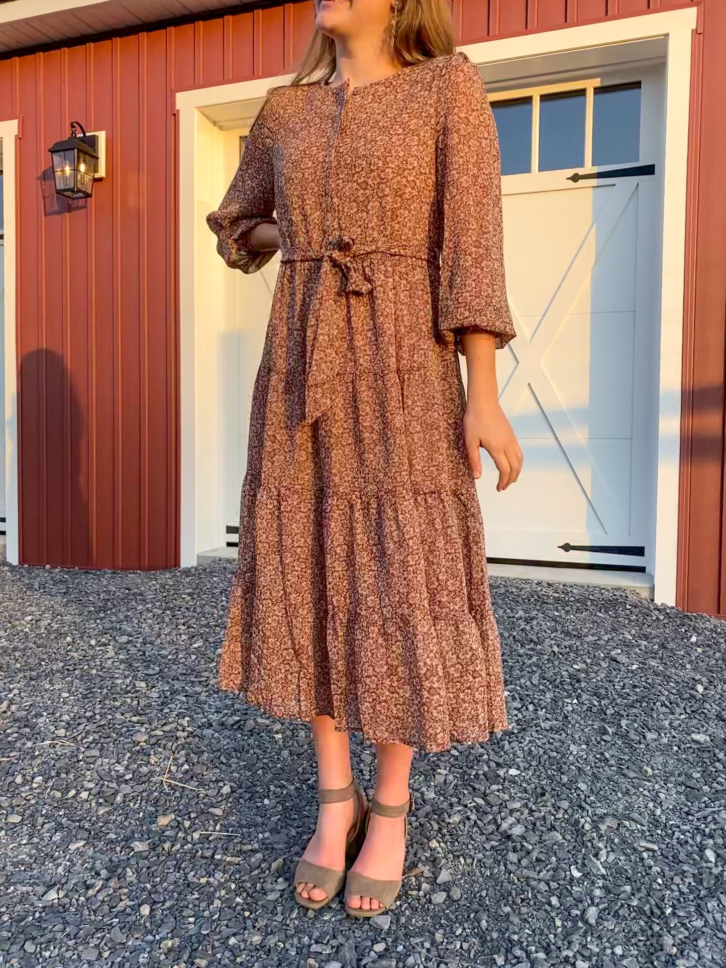 The Prairie Sunset Dress