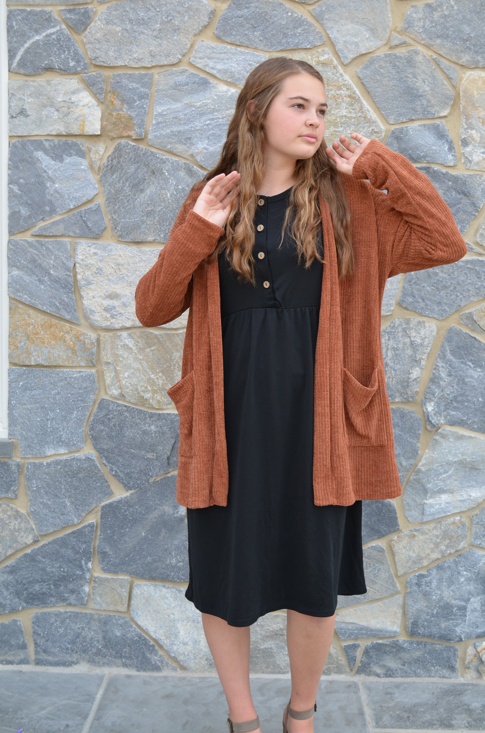 Comfy Caramel Cardigan Rewind Fashions Comfy Caramel Cardigan Rewind Fashions