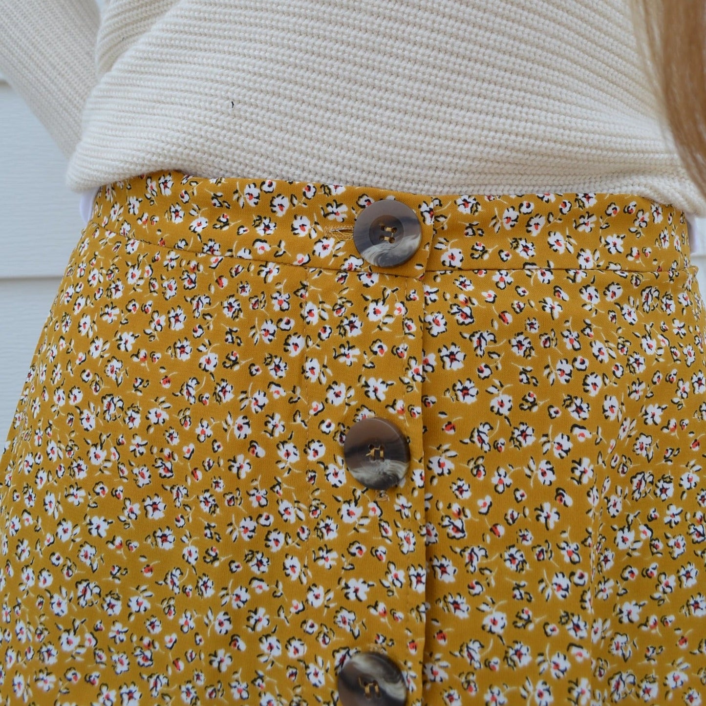 Modest Sunshine Midi Skirt - Limited Availability