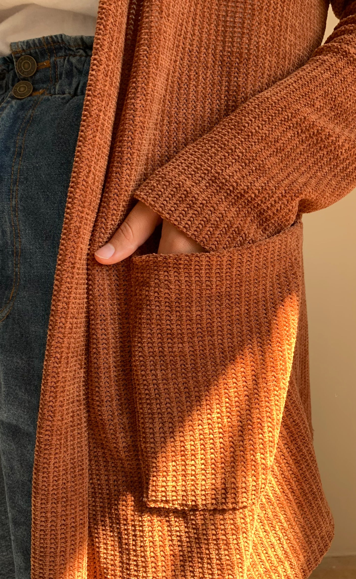 Comfy Caramel Cardigan