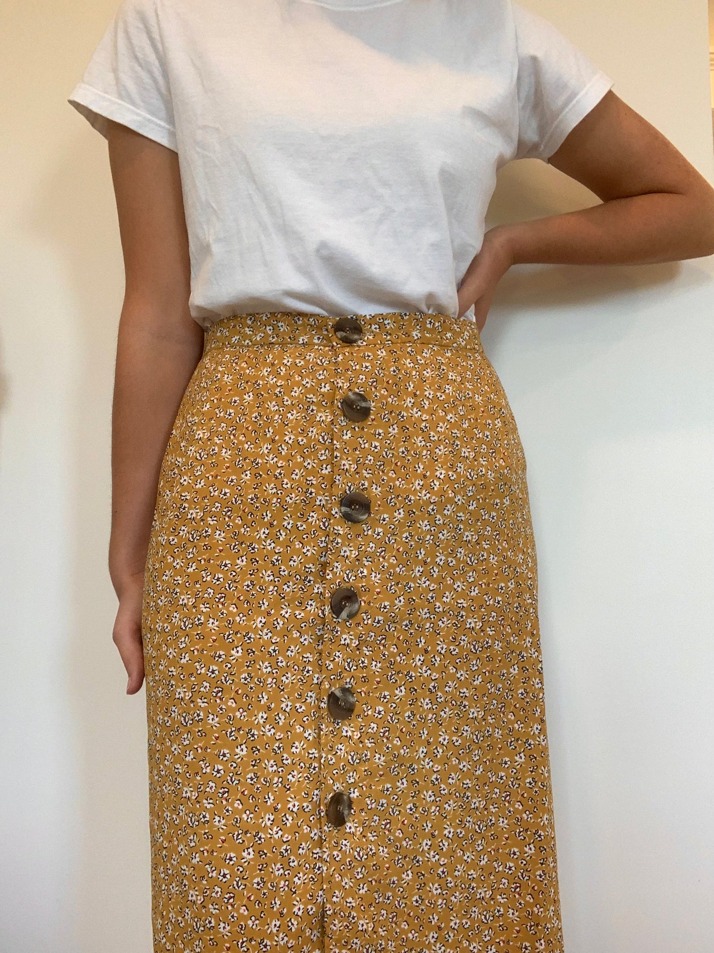 Modest Sunshine Midi Skirt - Limited Availability